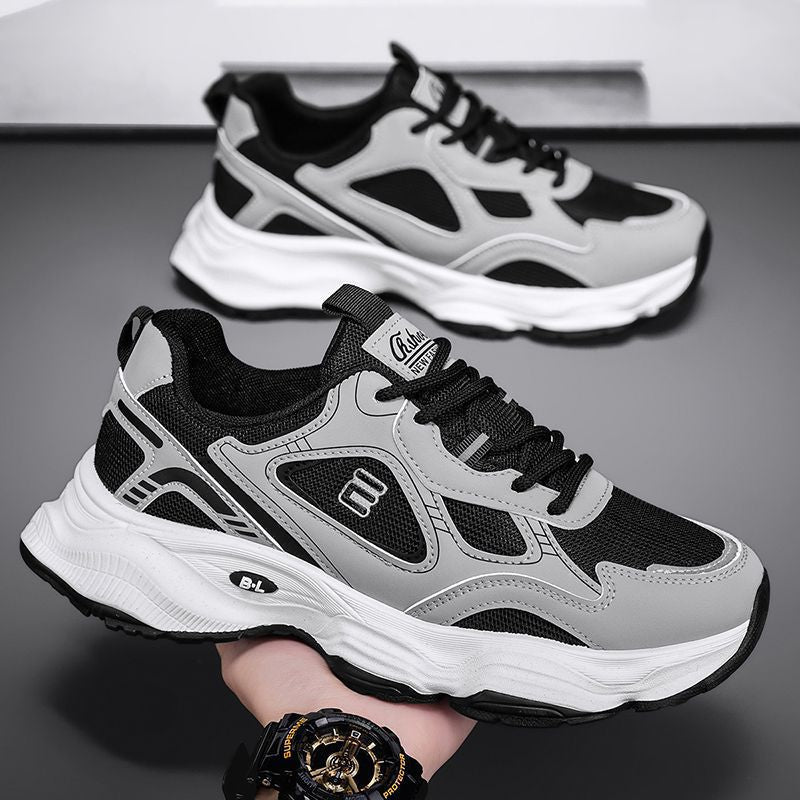 Women’s Sporty Sneakers with Cushioning Sole and Breathable Mesh Upper Mune Fashion