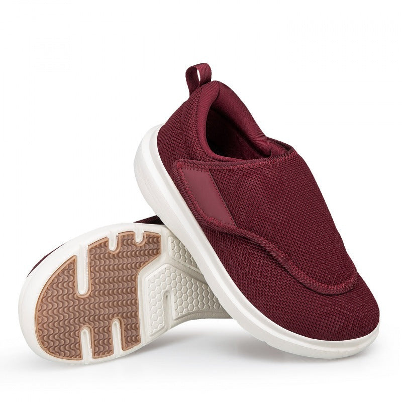 Men's Breathable Slip-On Sneakers with Velcro Closure Mune Fashion