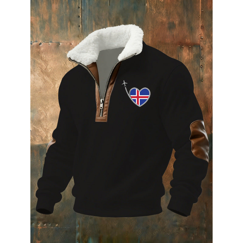 Men's Classic Hoodie with Fleece Detail Mune Fashion