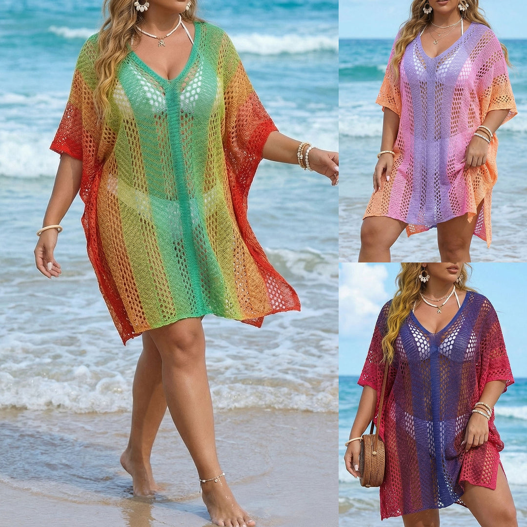 Ladies airy crochet beach cover-up Mune Fashion 1779788068