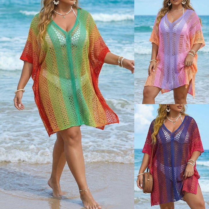 Ladies airy crochet beach cover-up Mune Fashion 1779788068