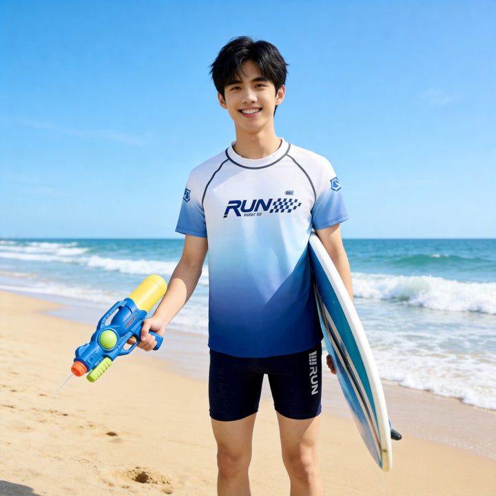 Boys Surf Shirt with UV Protection Mune Fashion