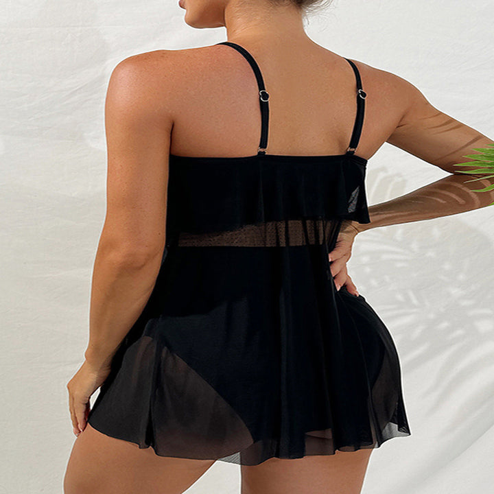 Women’s Maternity Swimsuit with Elegant Overlay Mune Fashion