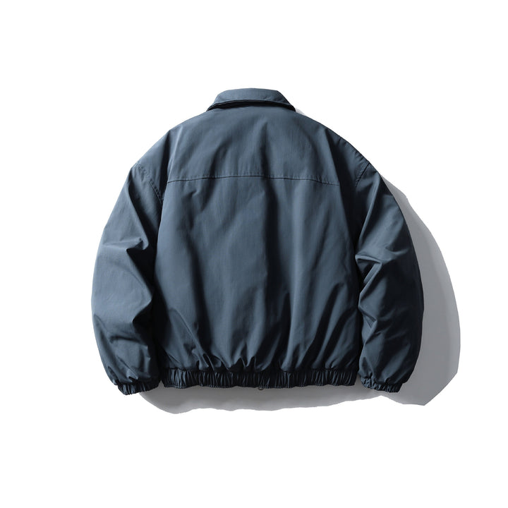 Men's boxy padded field blouson with zip chest pockets and elastic hem Mune Fashion