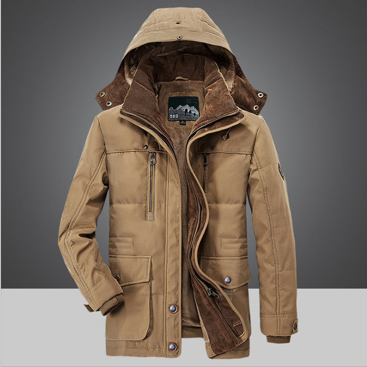 Men's winter jacket with warm lining Mune Fashion