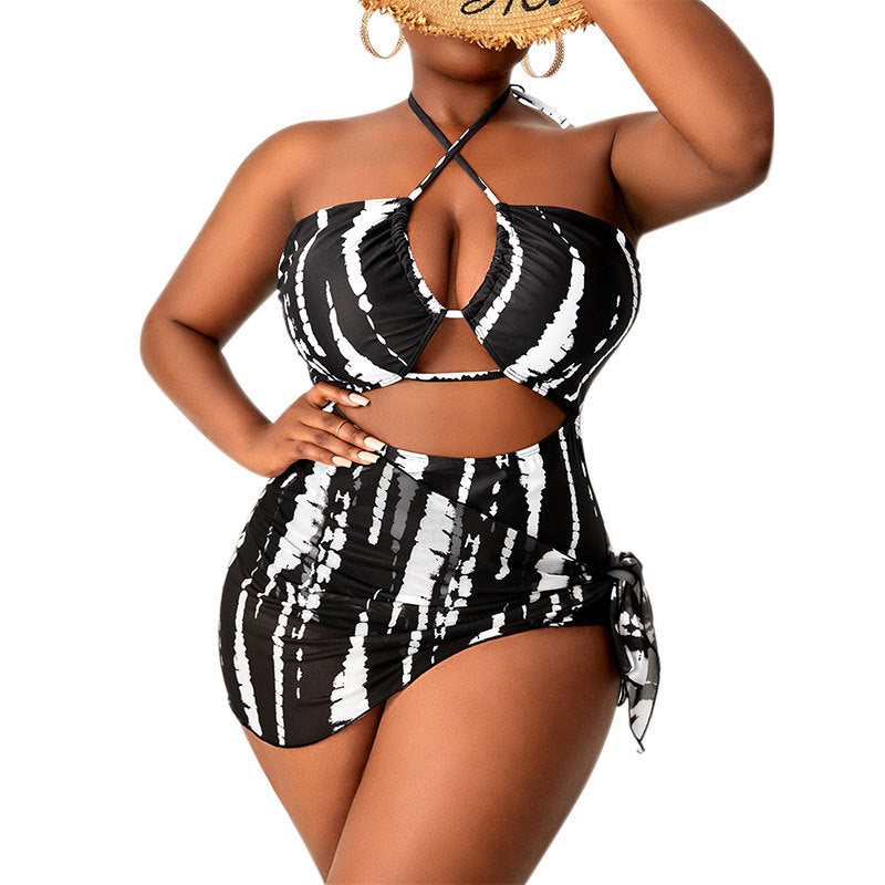Women's swim bikini with deep V-neck and stylish wrap design Mune Fashion