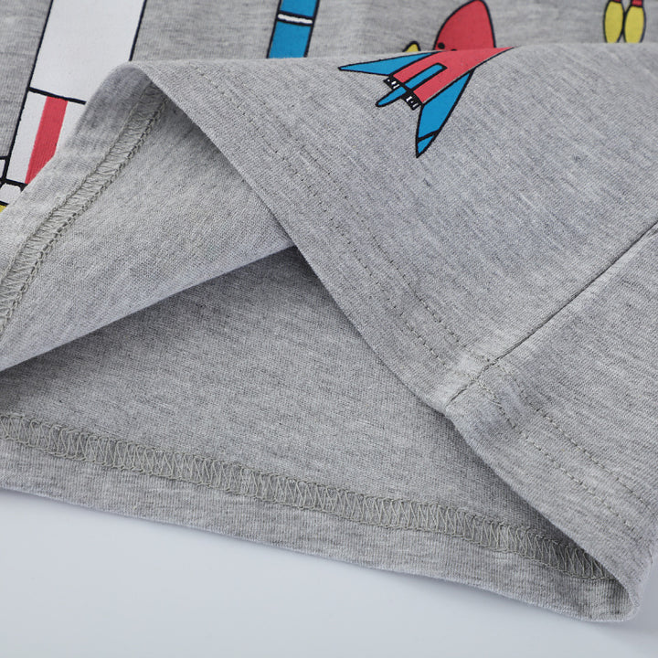 Boys T-shirt with rocket motifs Mune Fashion