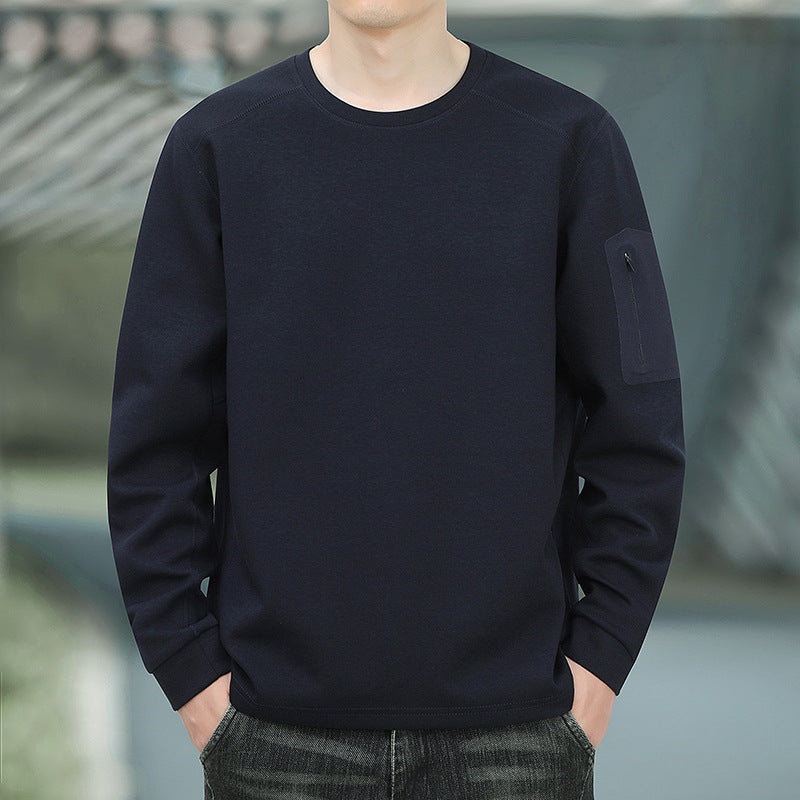 Men's Oversized Sweatshirt with contrasting side pockets and soft fleece lining Mune Fashion