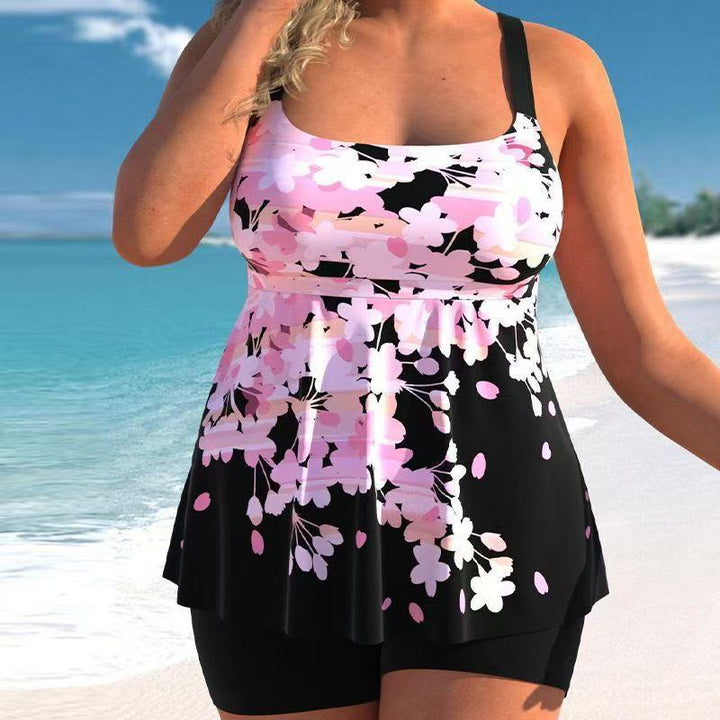 Women’s swim set with floral top and shorts Mune Fashion