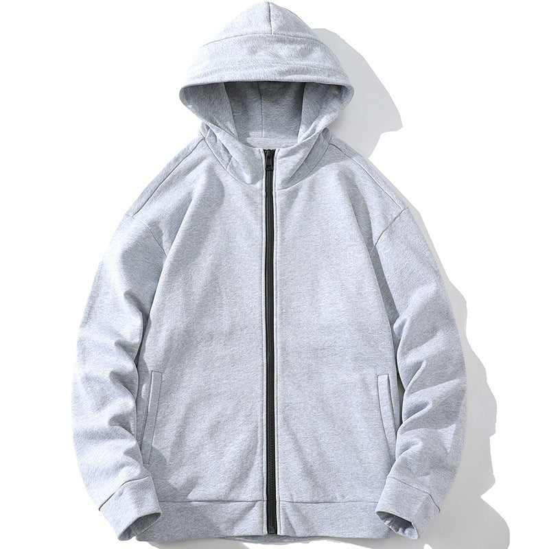 Unisex Oversize Hooded Zip Jacket made of soft fleece with a full zipper and side pockets Mune Fashion