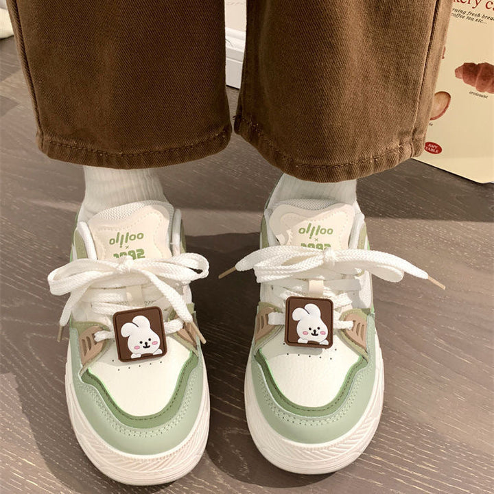 Women's Playful Sneakers with Unique Design and Comfortable Sole Mune Fashion