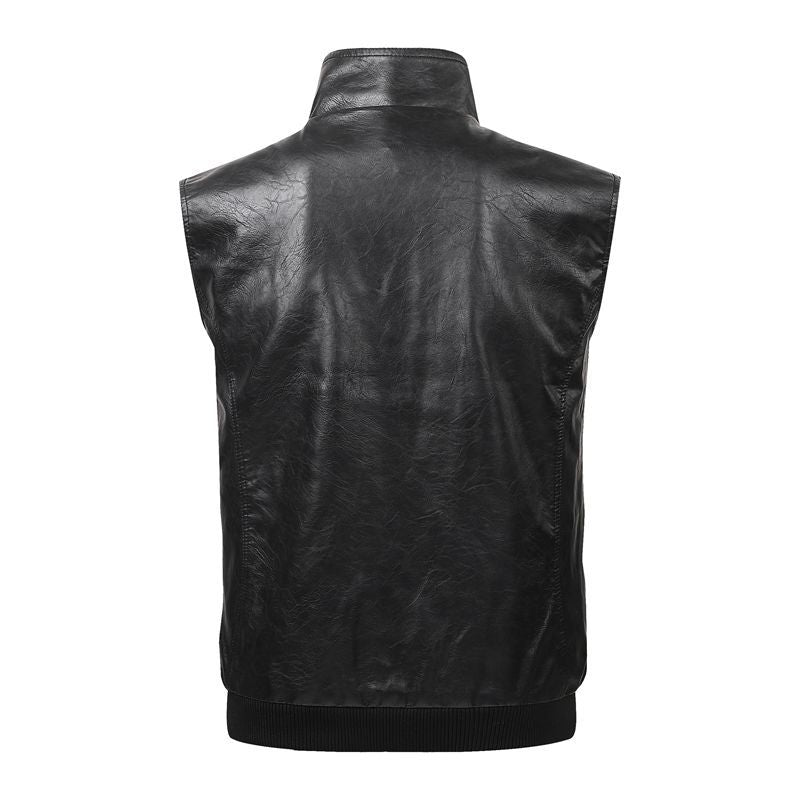 Men's Robust Faux Leather Vest Mune Fashion
