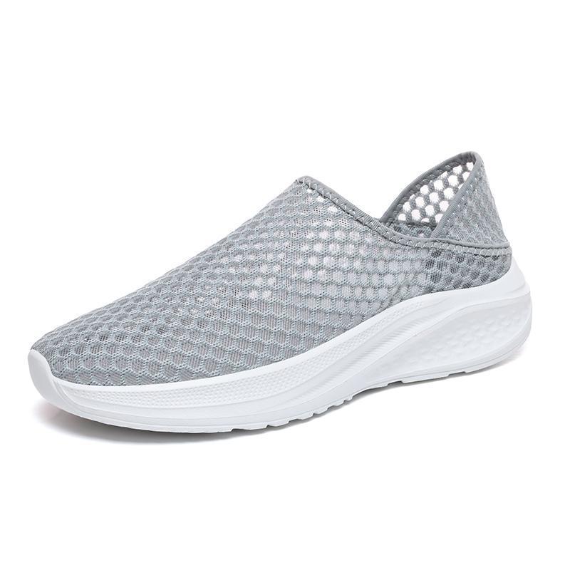 Unisex nan lightweight casual mule with honeycomb mesh, padded insole and slip-resistant outsole Mune Fashion