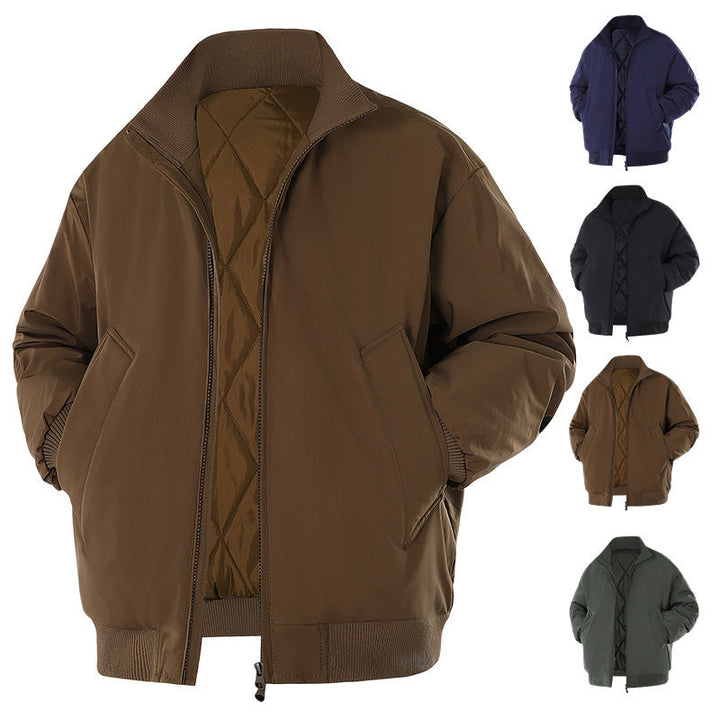 Men's Winter Jacket with Warm Inner Lining and Practical Pockets Mune