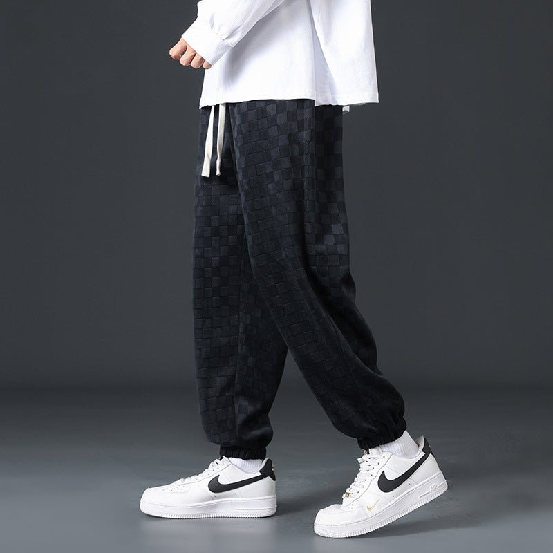 Men's Comfortable Fleece Relaxed Fit Pants