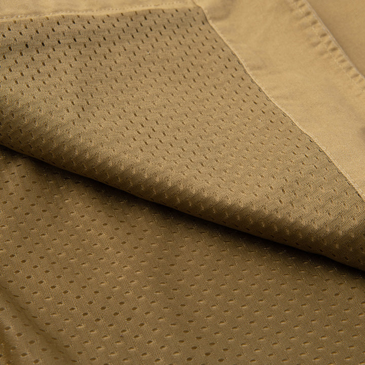 Men's Canvas Utility Vest with Multiple Pockets and Button Placket Mune Fashion