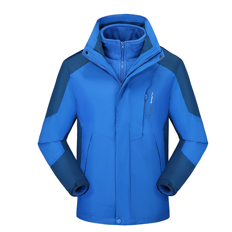 Women's Three-Piece Softshell Functional Jacket with Removable Fleece Inner Layer Mune Fashion