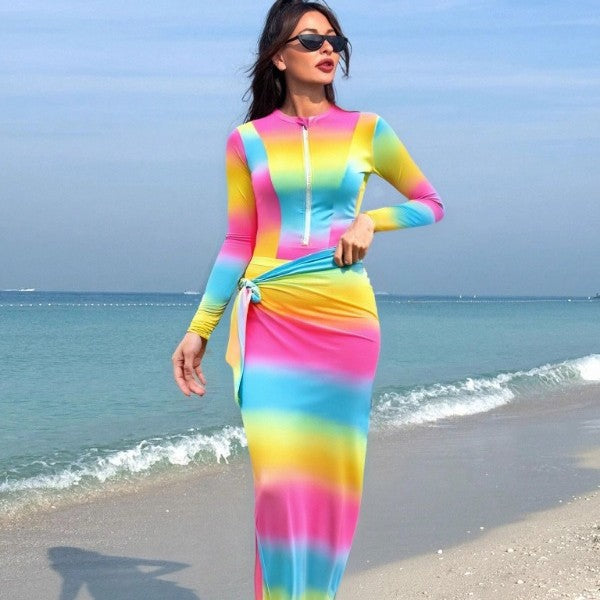 Women longer, figure-hugging beach dress Mune Fashion