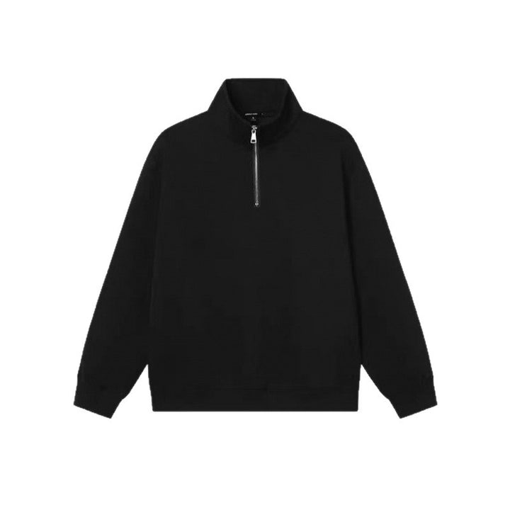 Men's Sporty Sweatshirt with Stand-Up Collar Mune Fashion