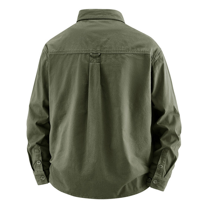 Men's Casual Utility Shirt Jacket Mune Fashion