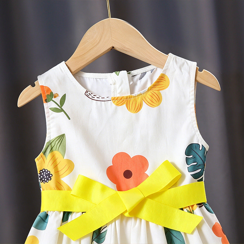 Girls summer dress with colorful polka dot design Mune Fashion