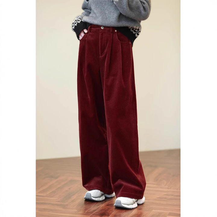 Women's Wide Cut Corduroy Pants Mune Fashion