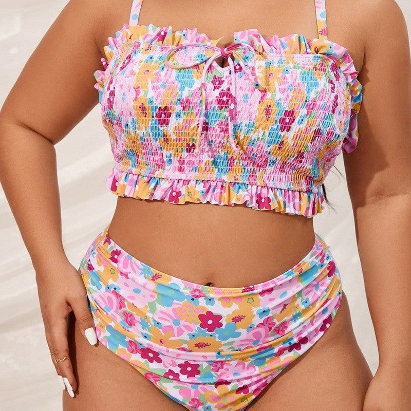 Women's Playful Bikini Set with Ruffle Details Mune Fashion