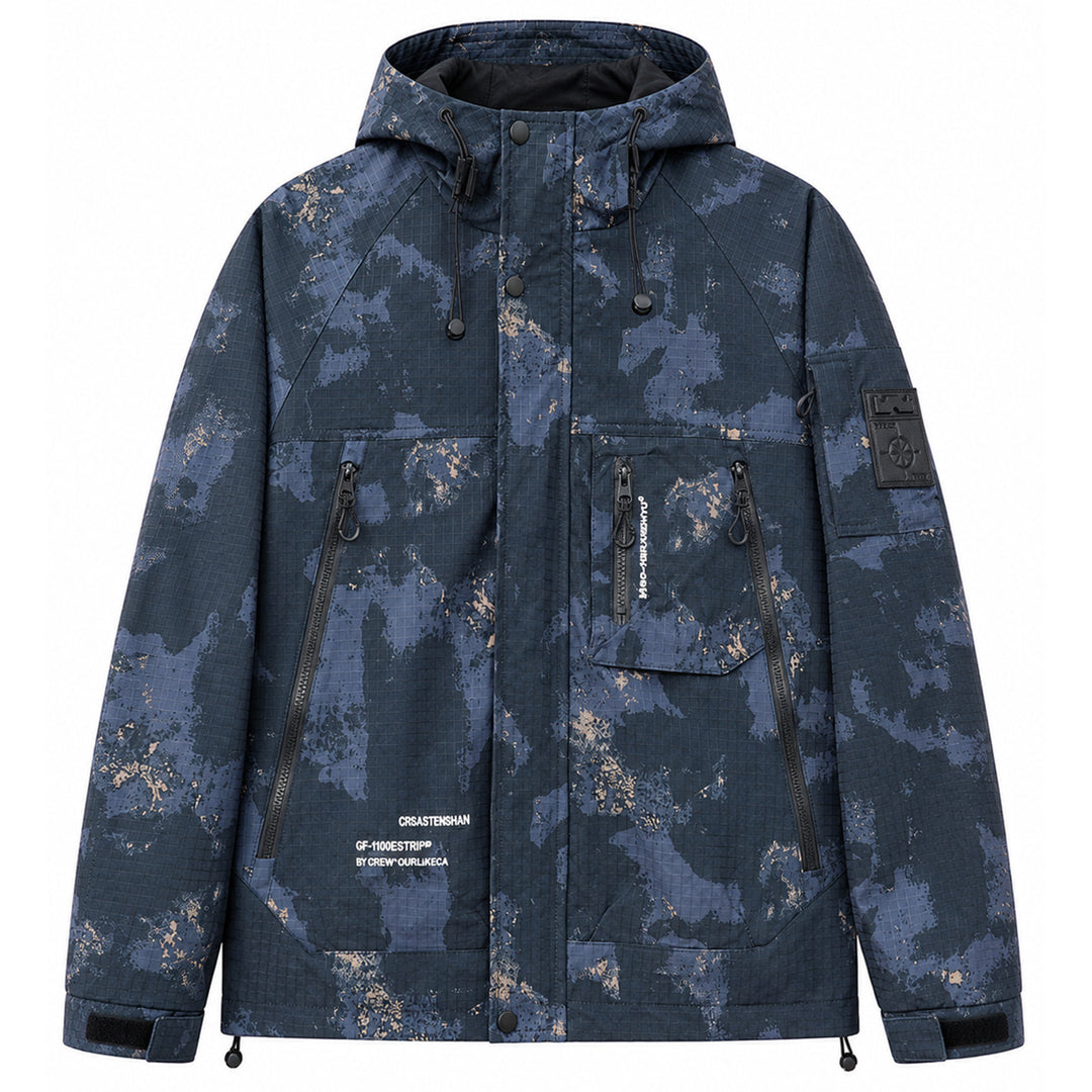 Men's Multi-functional Outdoor Jacket with Hood Mune Fashion