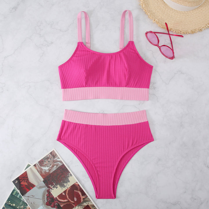 Women's bikini set with ribbed structure Mune Fashion