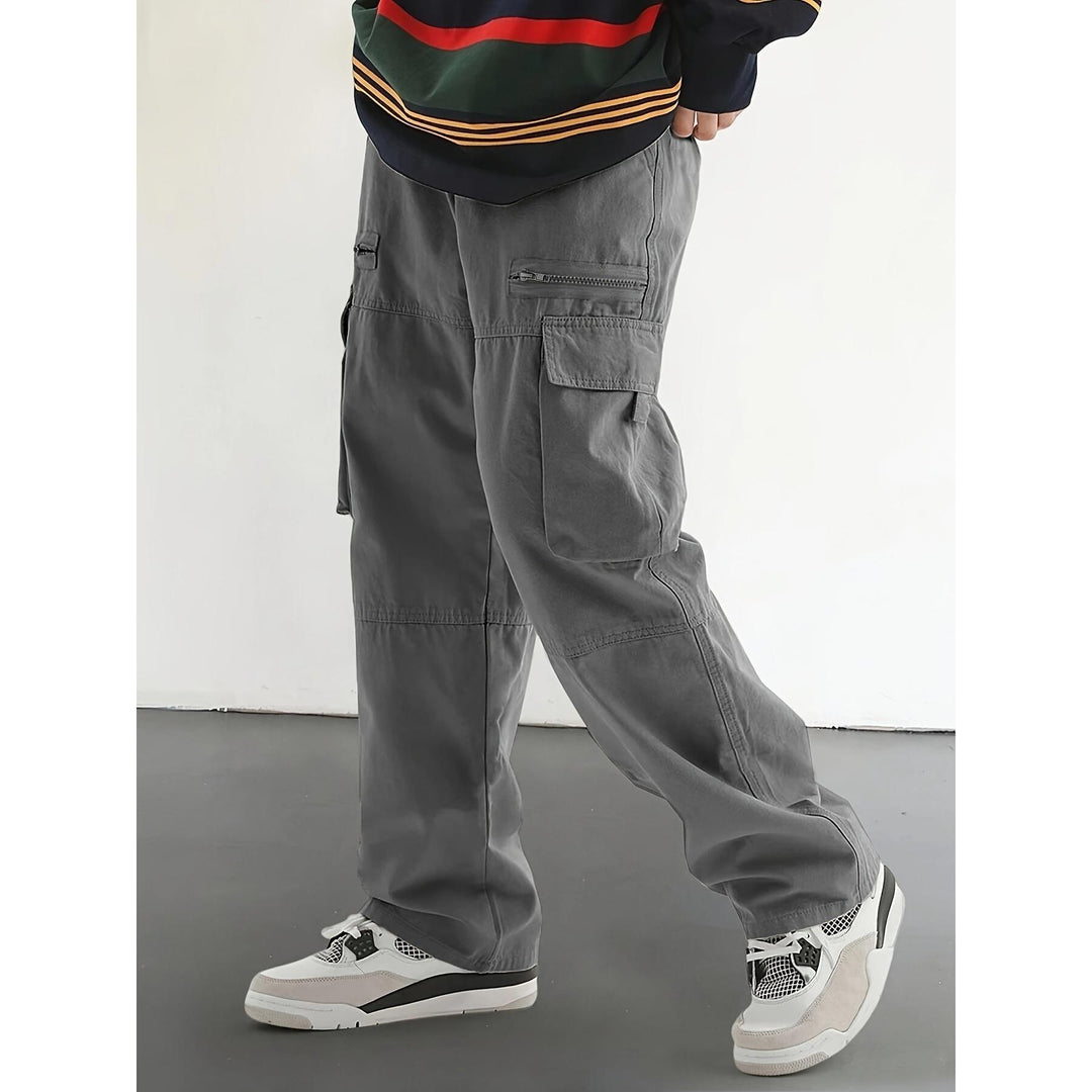 Men's sporty training pants with zipper Mune Fashion