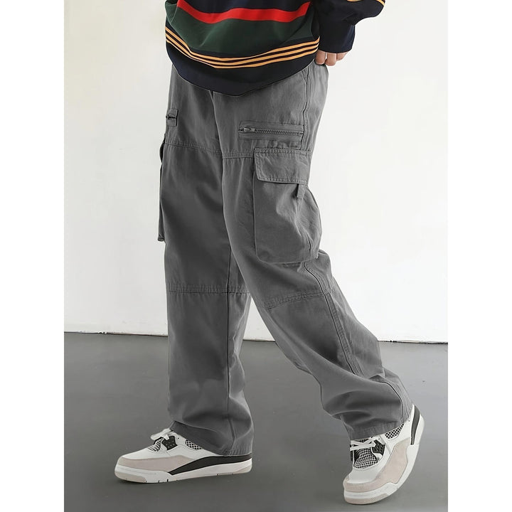 Men's sporty training pants with zipper Mune Fashion