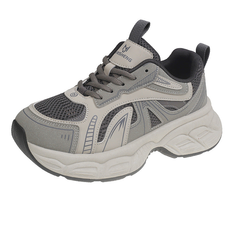Women's Sporty Sneakers with Breathable Mesh and Cushioning Sole Mune Fashion