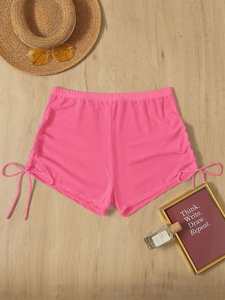 Ladies Comfortable Swim Shorts with Ruffle Details Mune Fashion