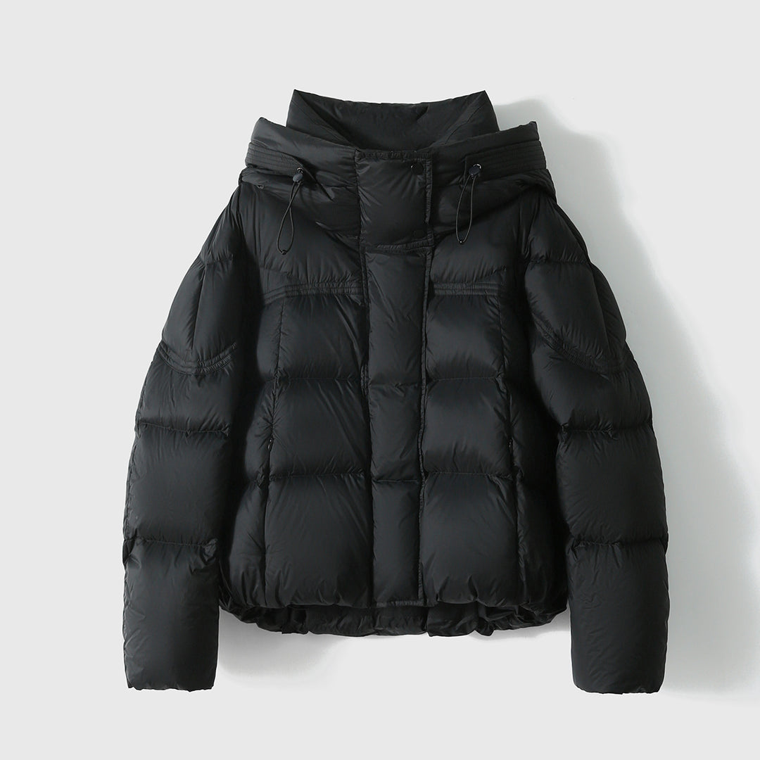 Women's fashionable quilted jacket with high collar Mune Fashion
