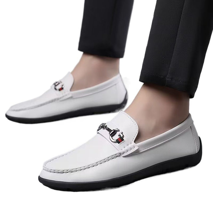 Men's Elegant Leather Moccasins Mune Fashion