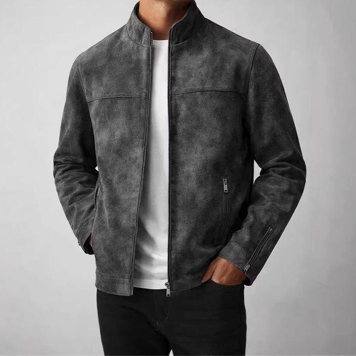 Men's Fashionable and Comfortable Suede Jacket