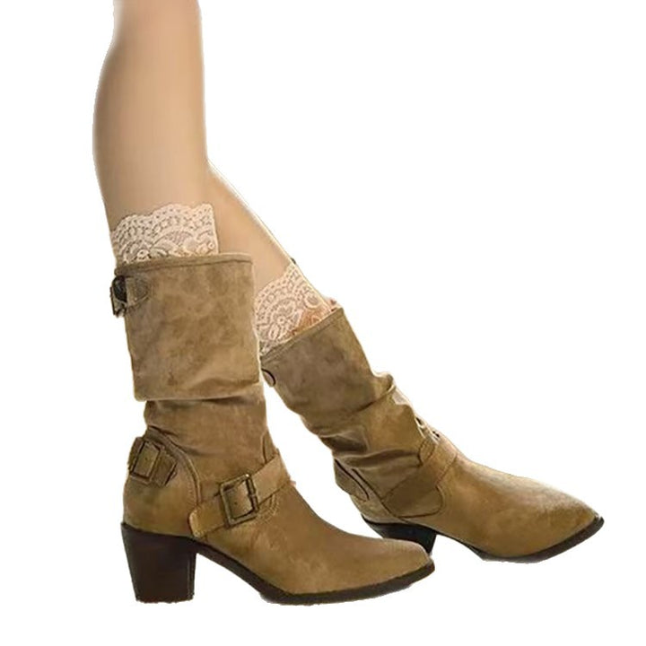 Women's Elegant and Fashionable Ankle Boots Mune Fashion