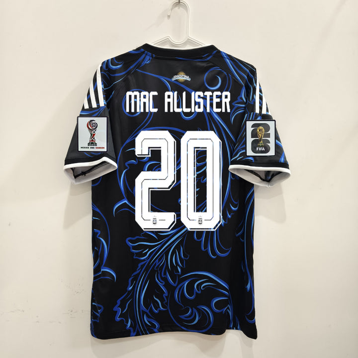 Unisex official player jersey with name print and baroque allover print Mune Fashion