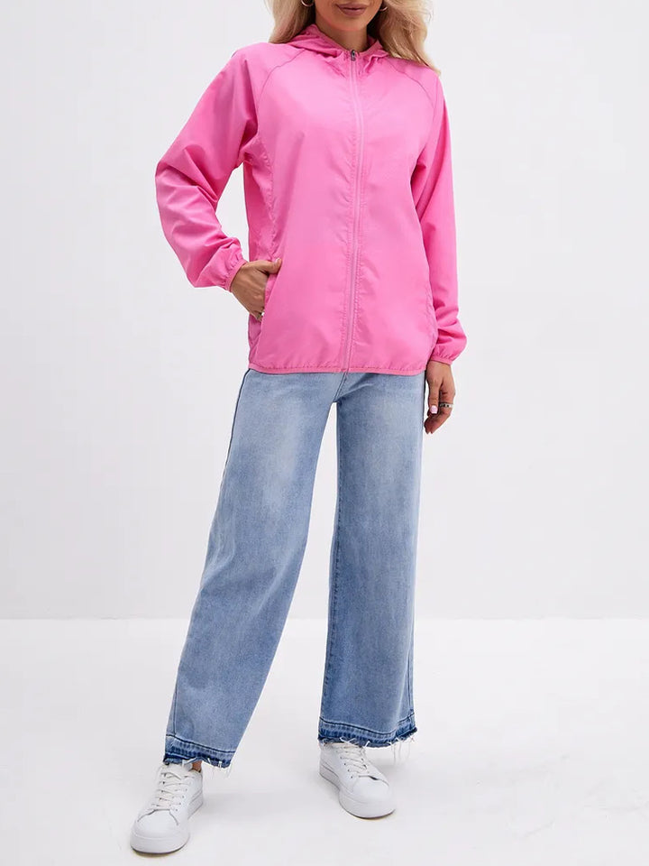 Women's Lightweight Transition Jacket with Hood