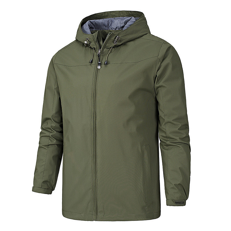 Men's leisure jacket with adjustable hood Mune Fashion 1787797384