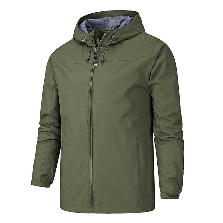 Men's leisure jacket with adjustable hood Mune Fashion 1787797384