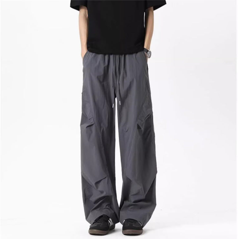 Women's Casual Cargo Pants with Stretch Waistband and Practical Pockets Mune Fashion