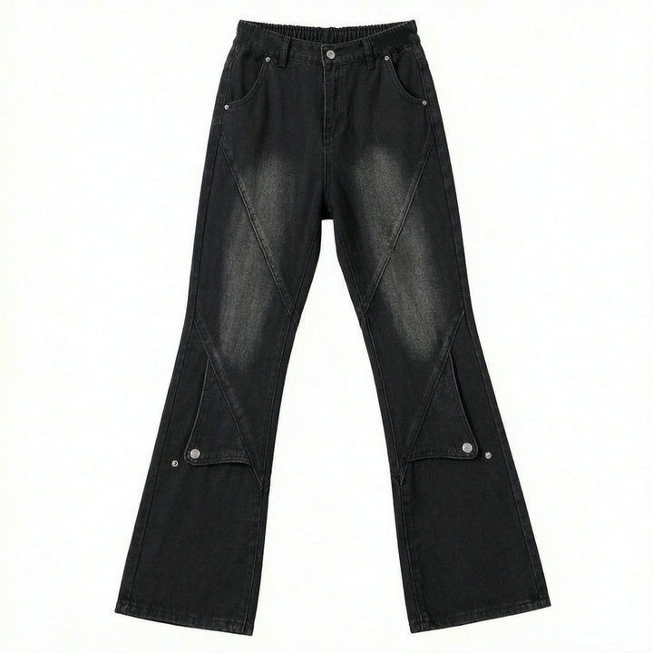 Ladies Casual Oversized Denim Pants Mune Fashion