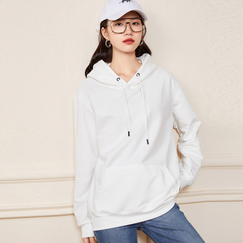 Women's Oversized Hoodie made of Cotton Blend with Kangaroo Pocket and Ribbed Cuffs Mune Fashion
