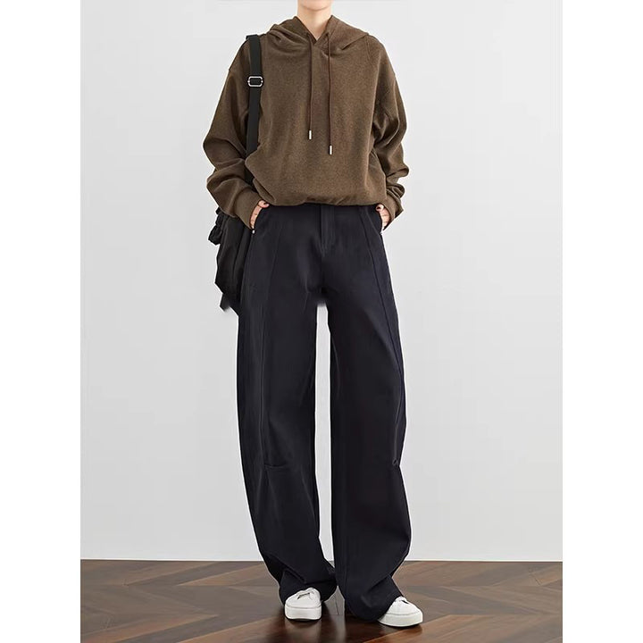 Women's Casual Knit Sweater with Wide Cut Mune Fashion