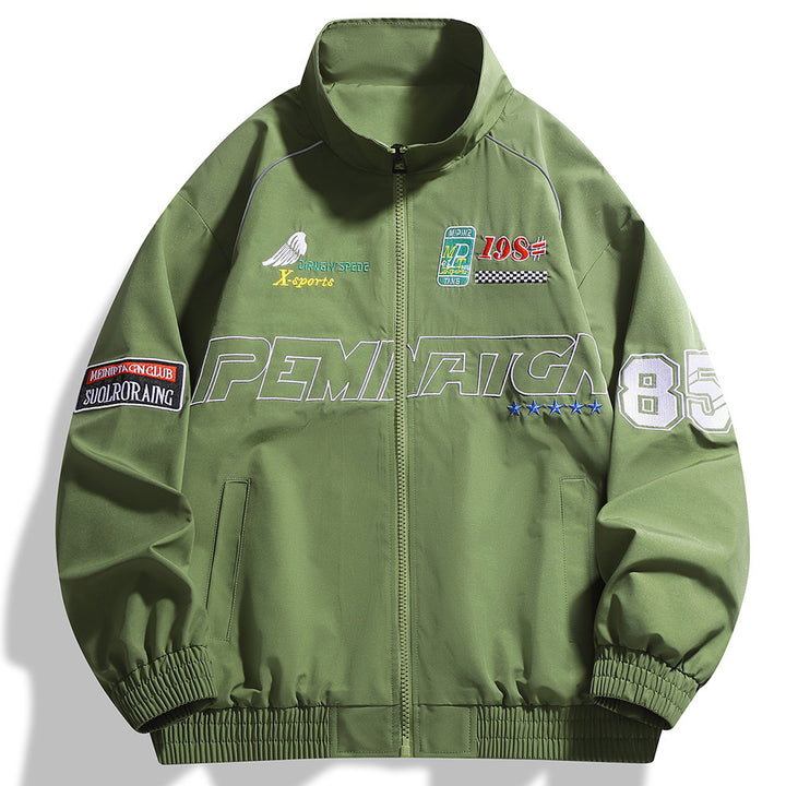 Men's leisure jacket with high collar Mune Fashion