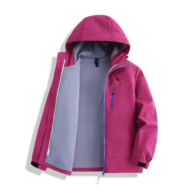 Men's Minimalist Hooded Softshell Jacket with Breathable Mesh Lining & Concealed Zipper Mune Fashion