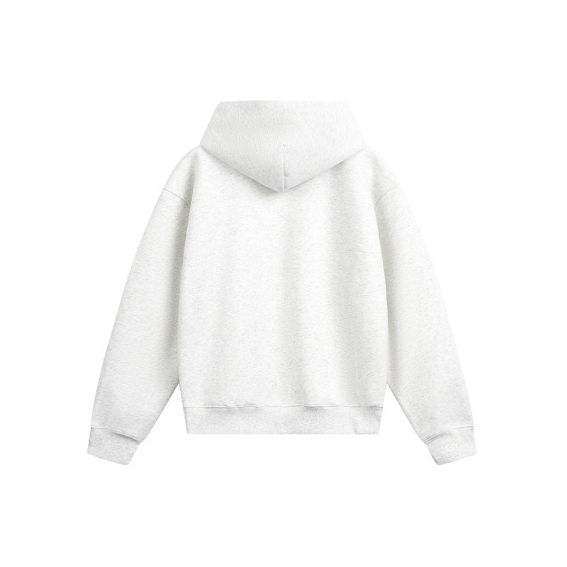 Unisex hoodie in oversized fit with blurred figure graphic print Mune Fashion