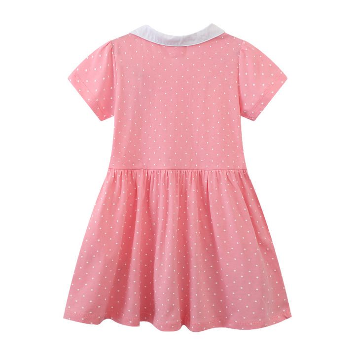Girl's dress with cute animal motif Mune Fashion