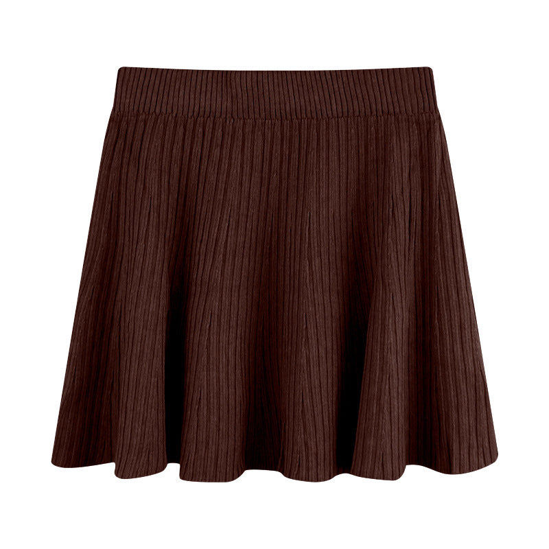 Women's pleated skirt with elastic waistband Mune Fashion